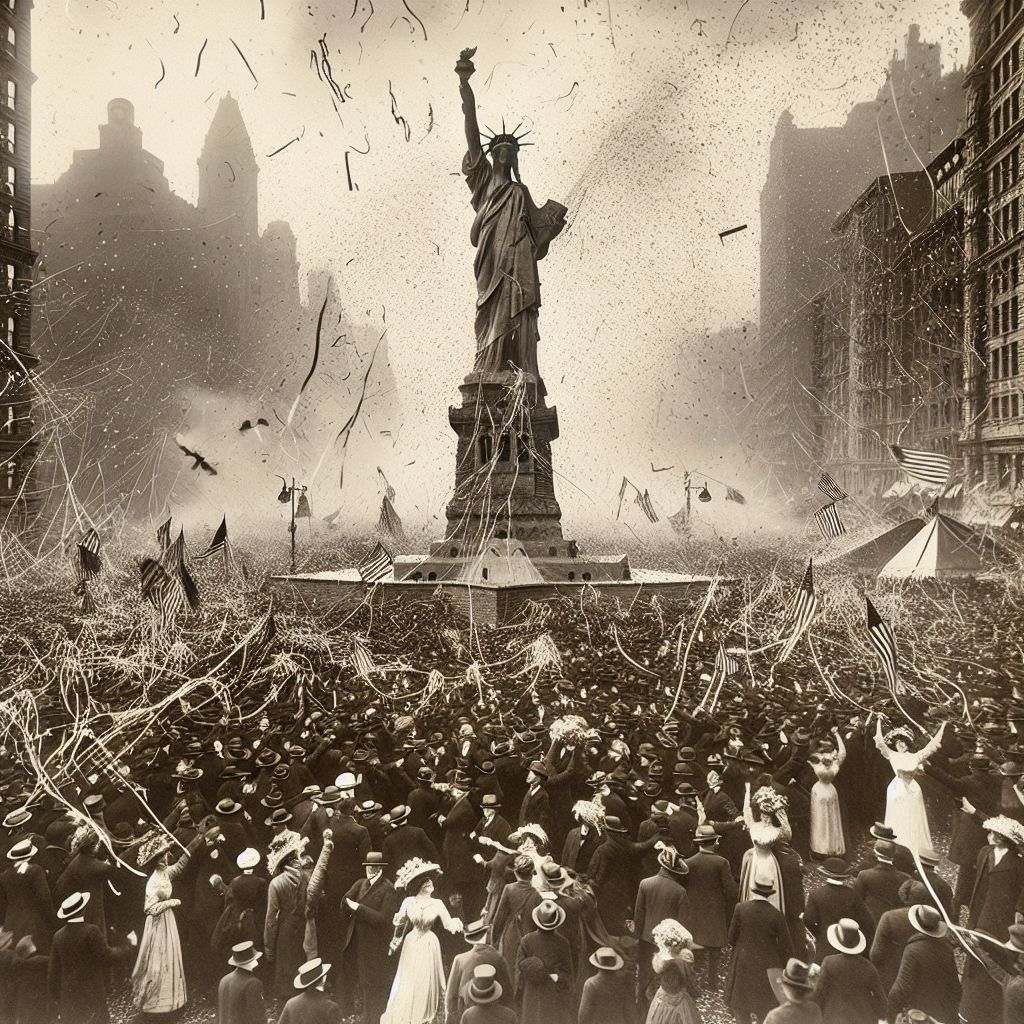 On this Day 1886  Statue of Liberty Dedicated 4