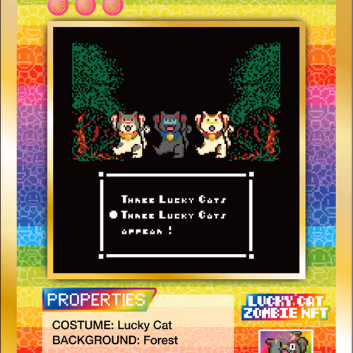 Three Lucky Cats