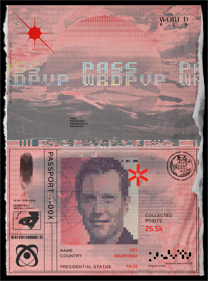 izzy WorldPvP Passport