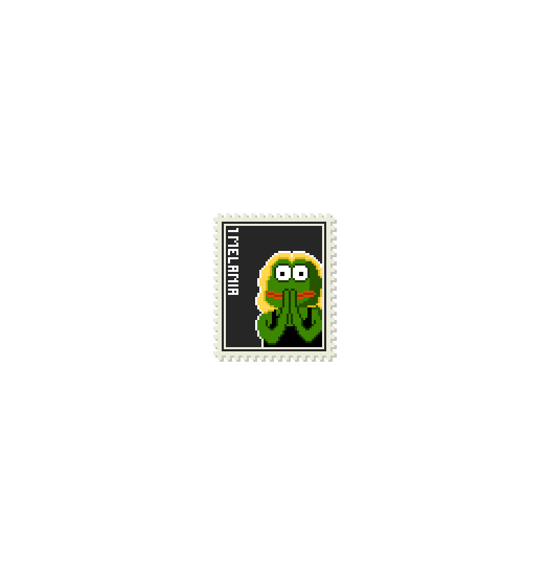 Pixel Stamps - 1 MELANIA