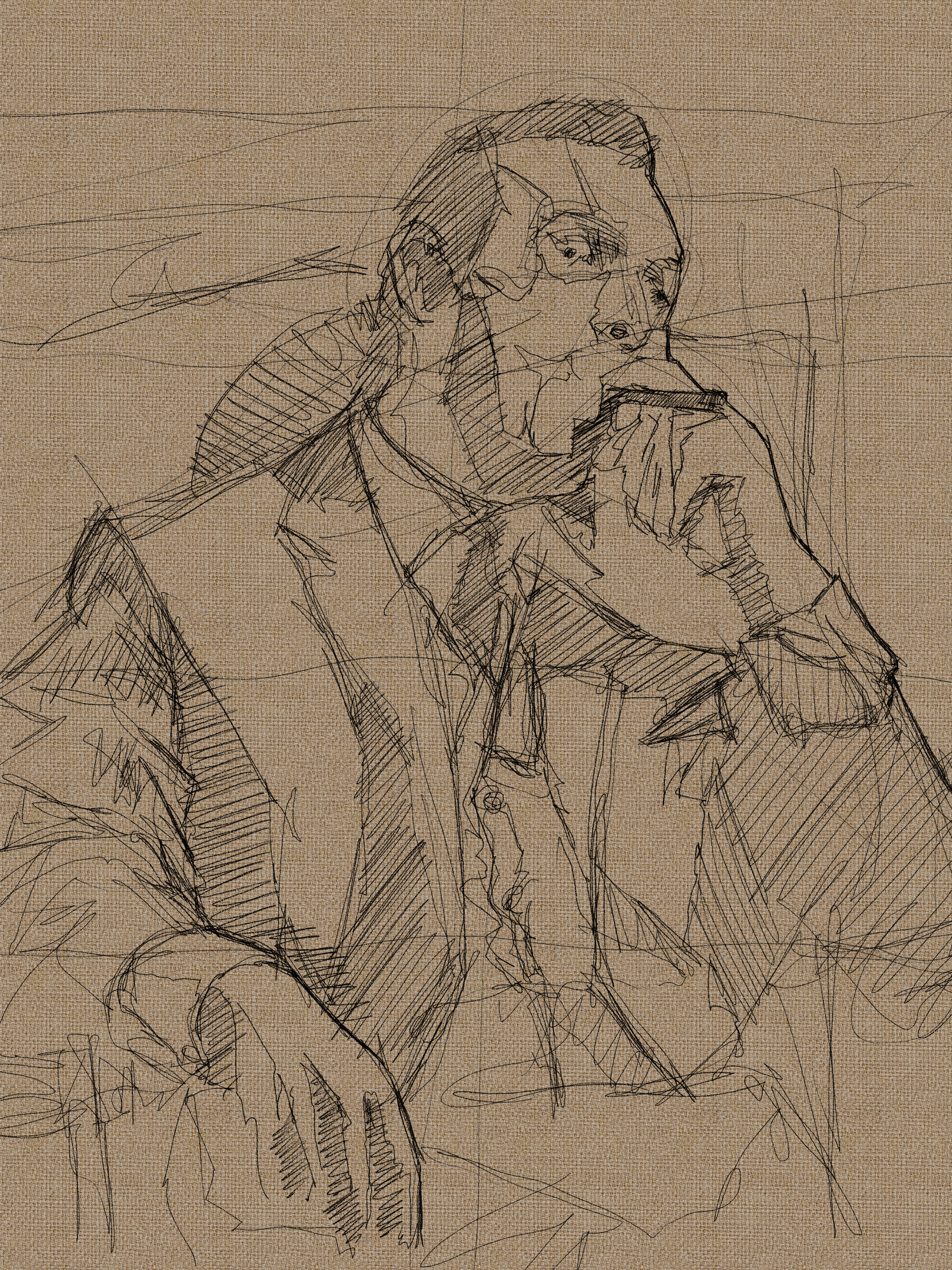 relaxed love | outlines