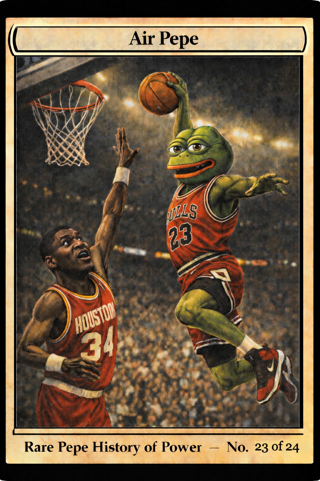 Air Pepe Rare Pepe Card 23 of 24