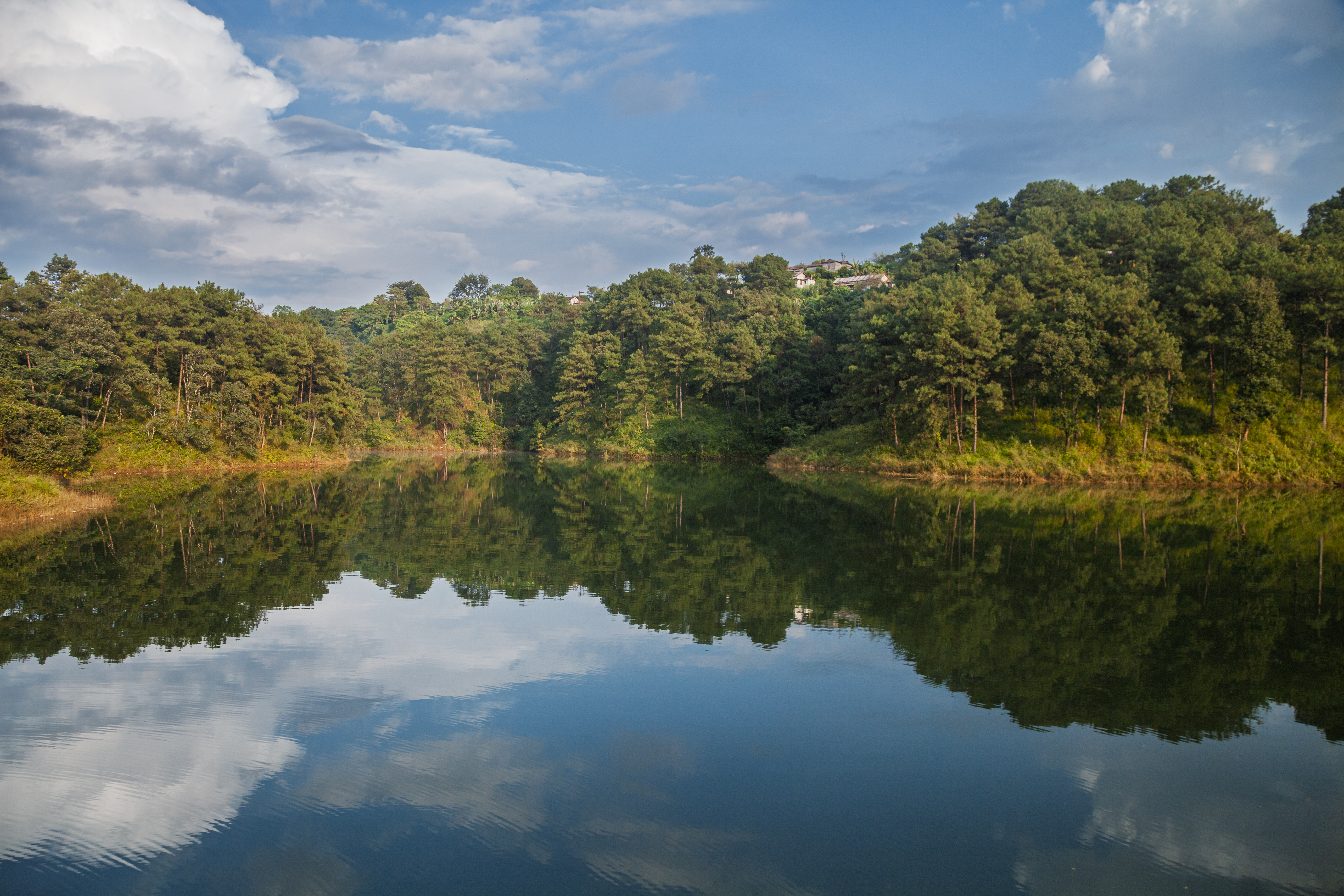 Symmetry of Umiam Lake #1