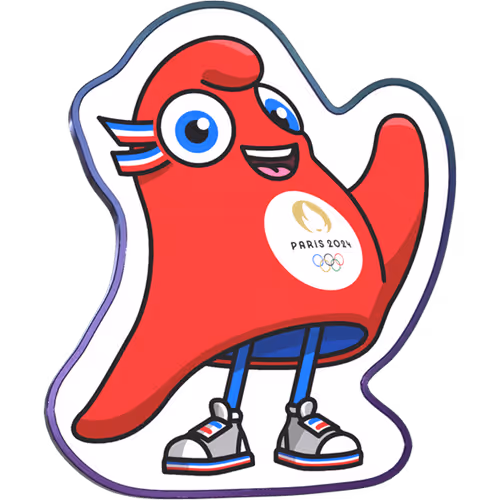 Olympic Games Paris 2024 Phryge Mascot - Welcome