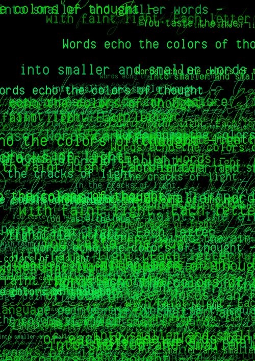 WORDS BEYOND WORDS #174