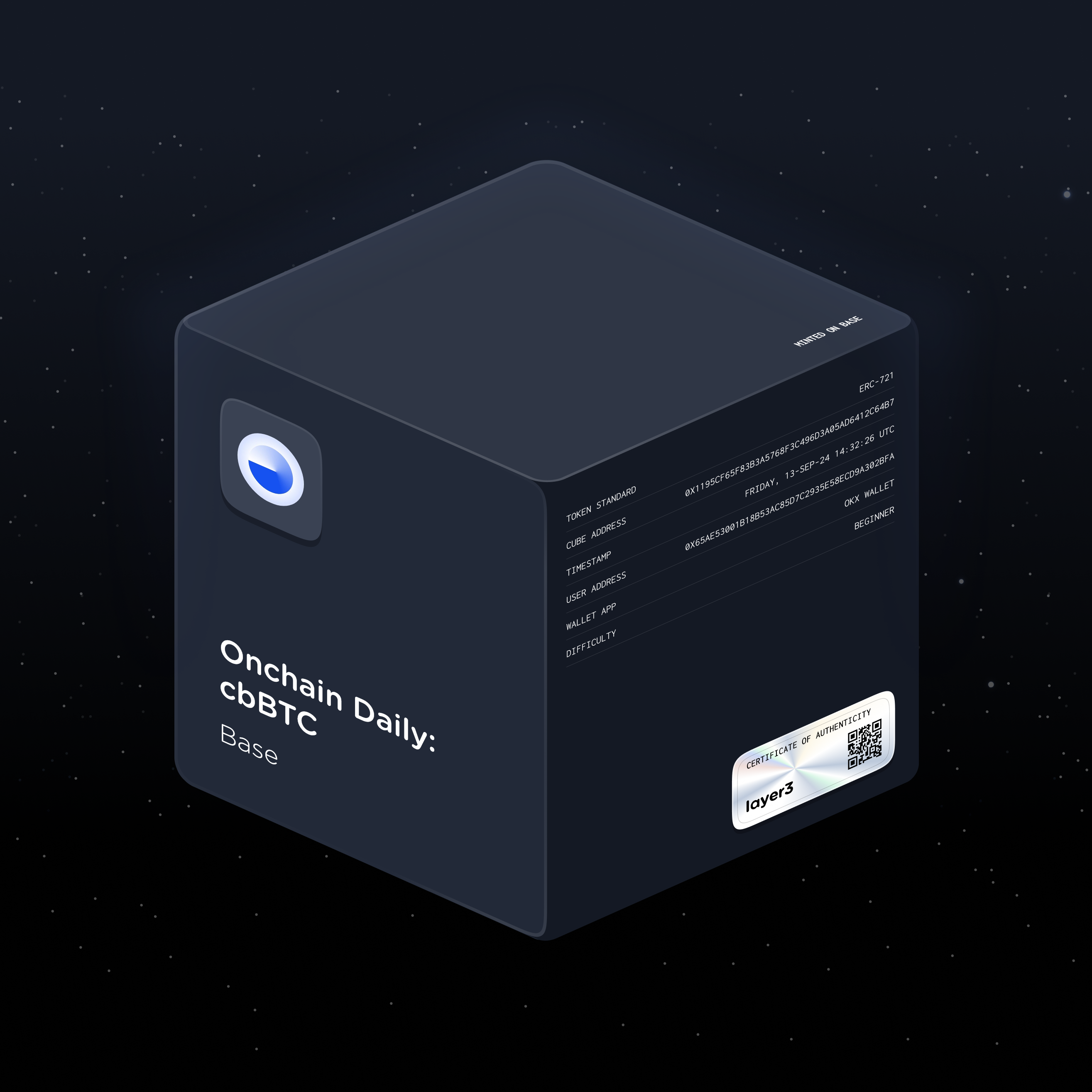 Onchain Daily: cbBTC