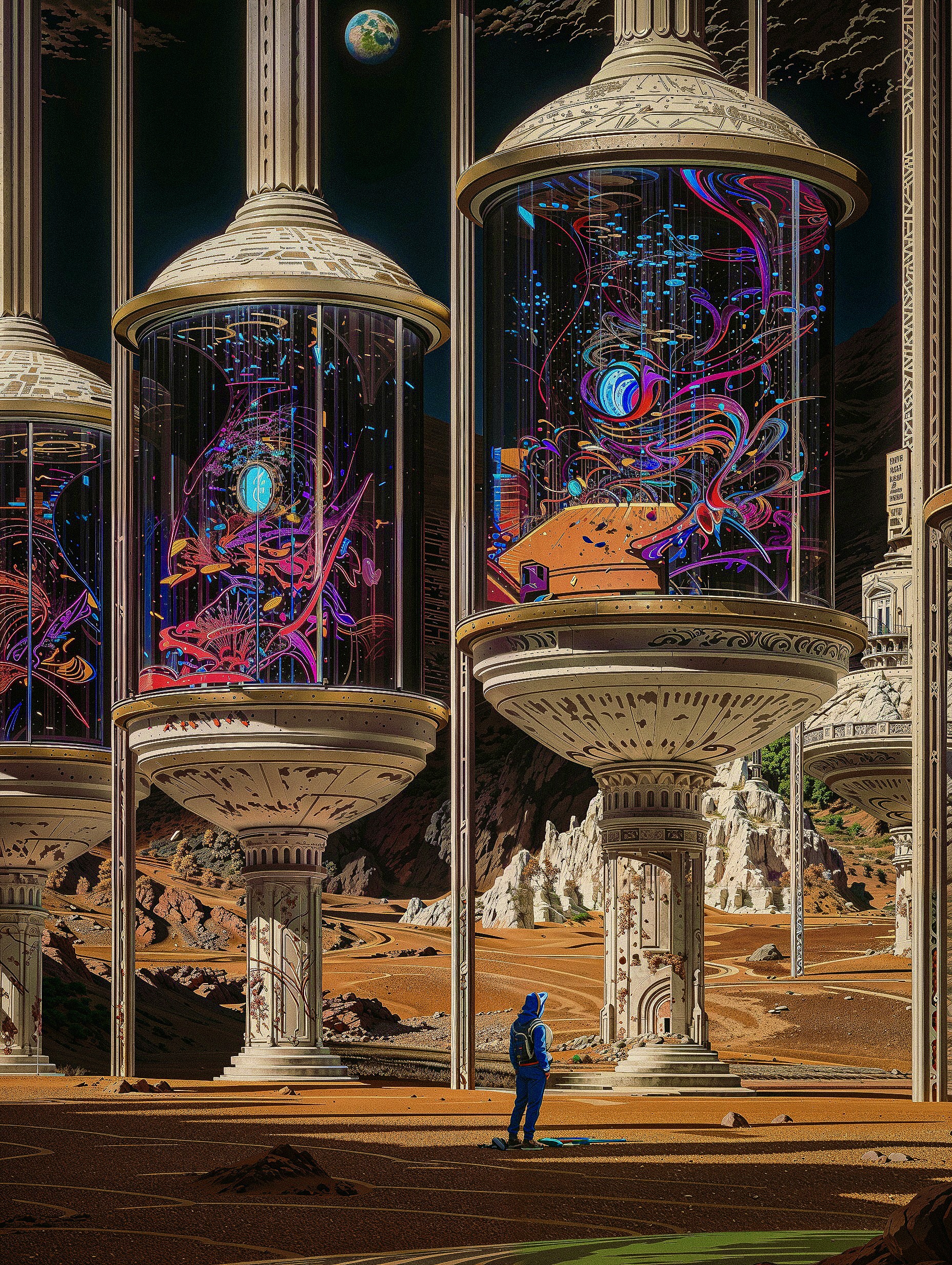 vibin under cosmic energy ✨