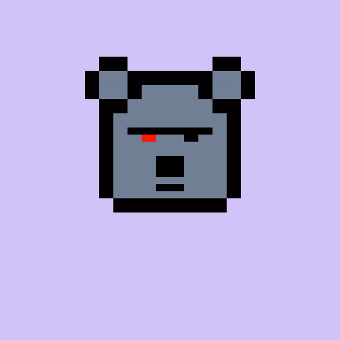 Pixel Bear #31558