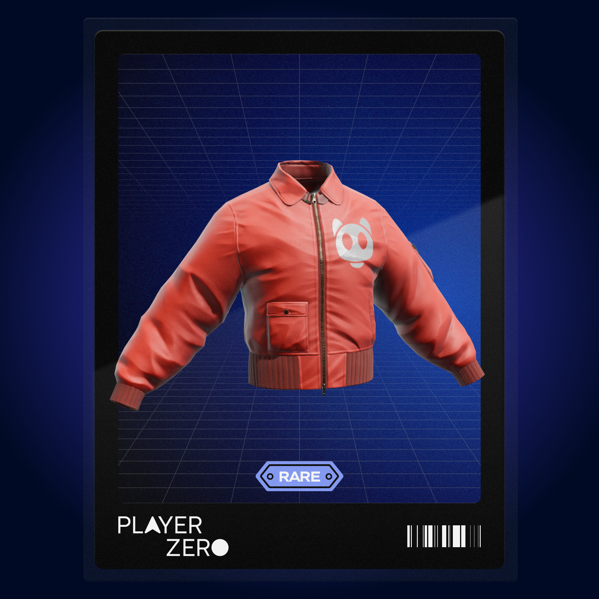 #13402 - Red Bomber Jacket