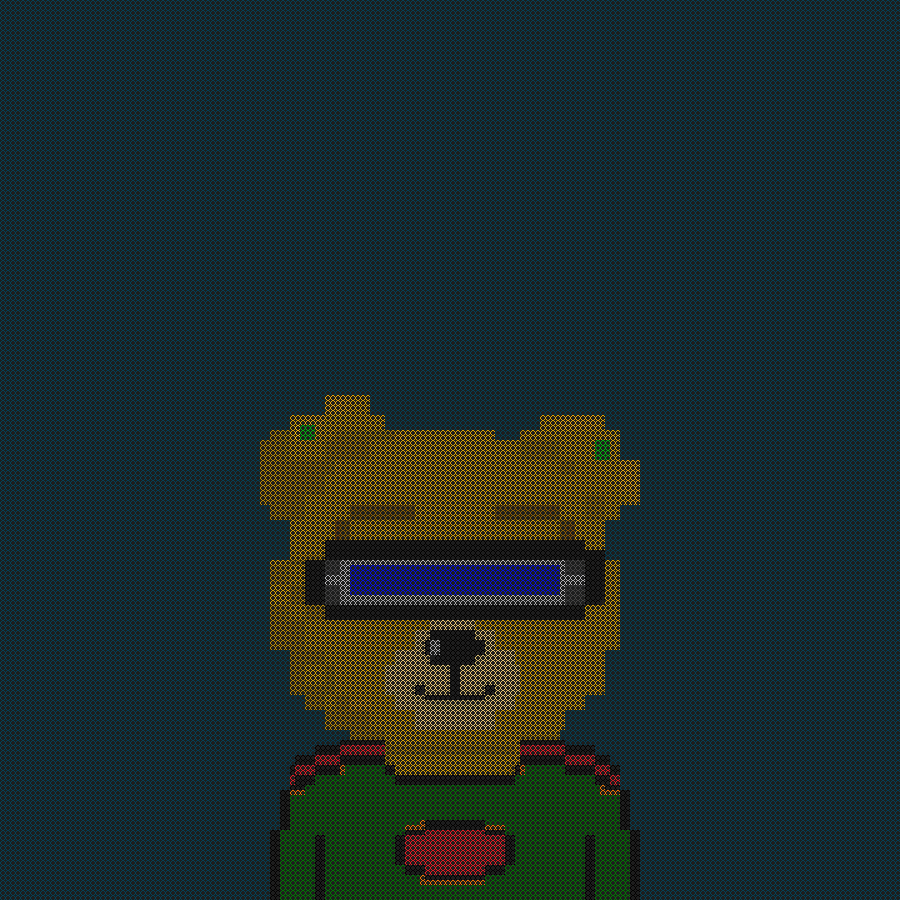 Illuminated Bear #342