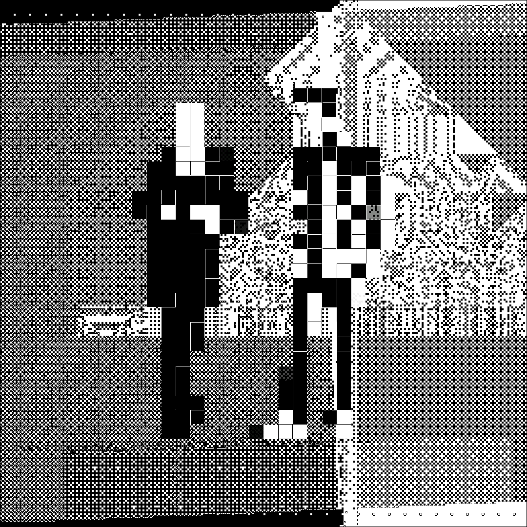 TWO MONOCHROME DUDES