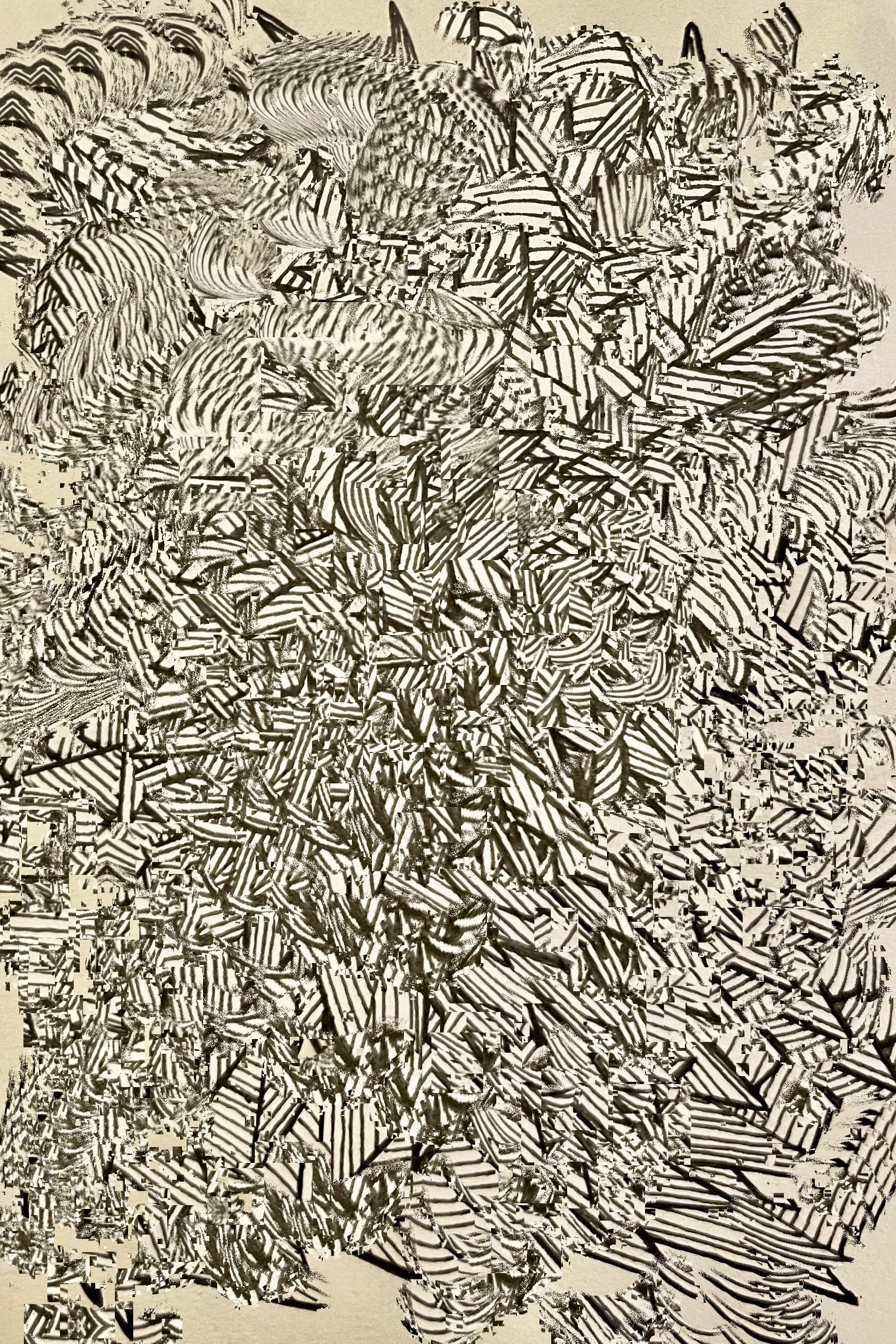 glitch in ink and pixels