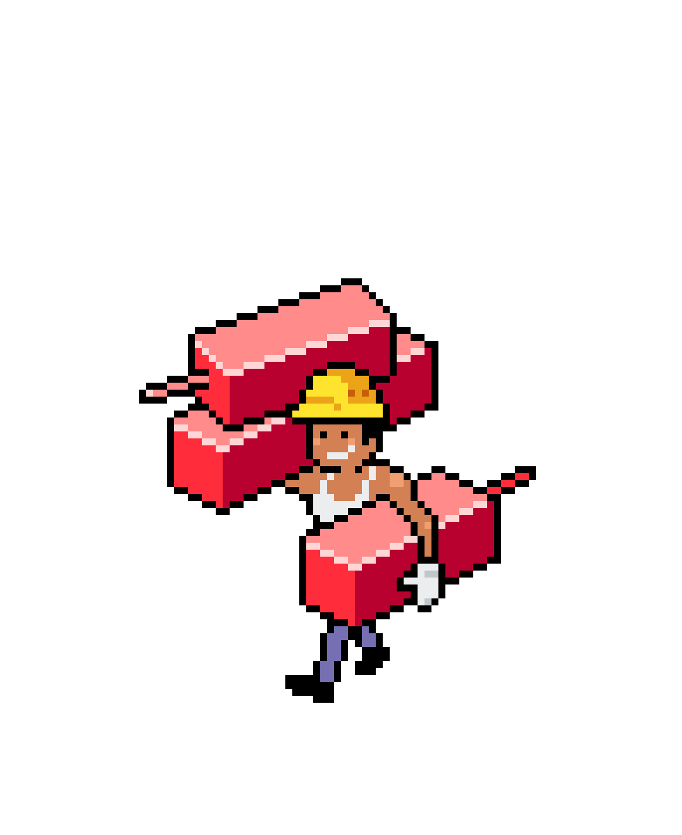 Red Candle Carrier