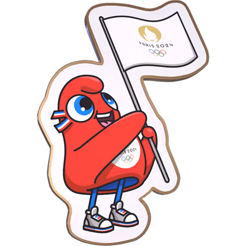 Olympic Games Paris 2024 Phryge Mascot - Welcome