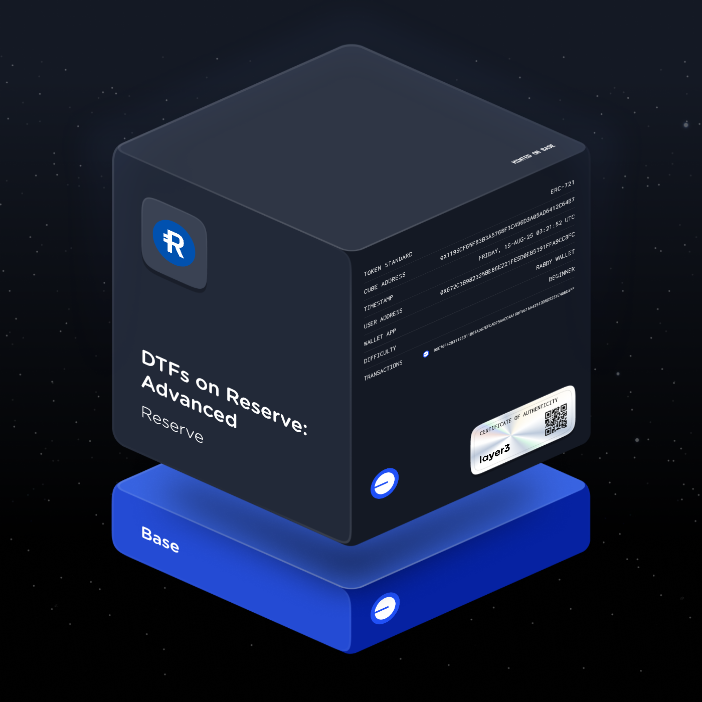 DTFs on Reserve: Advanced