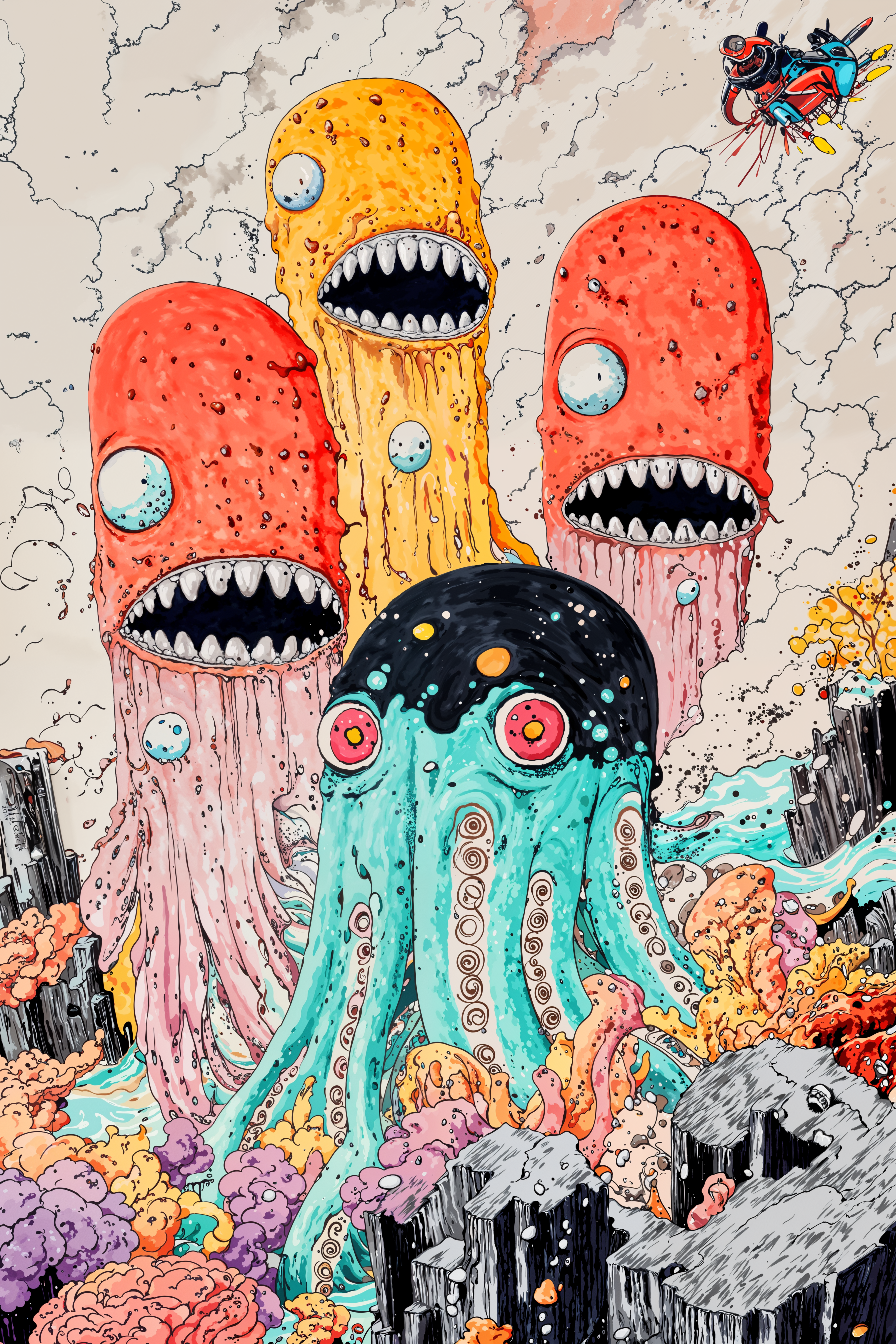 the hills have mouths