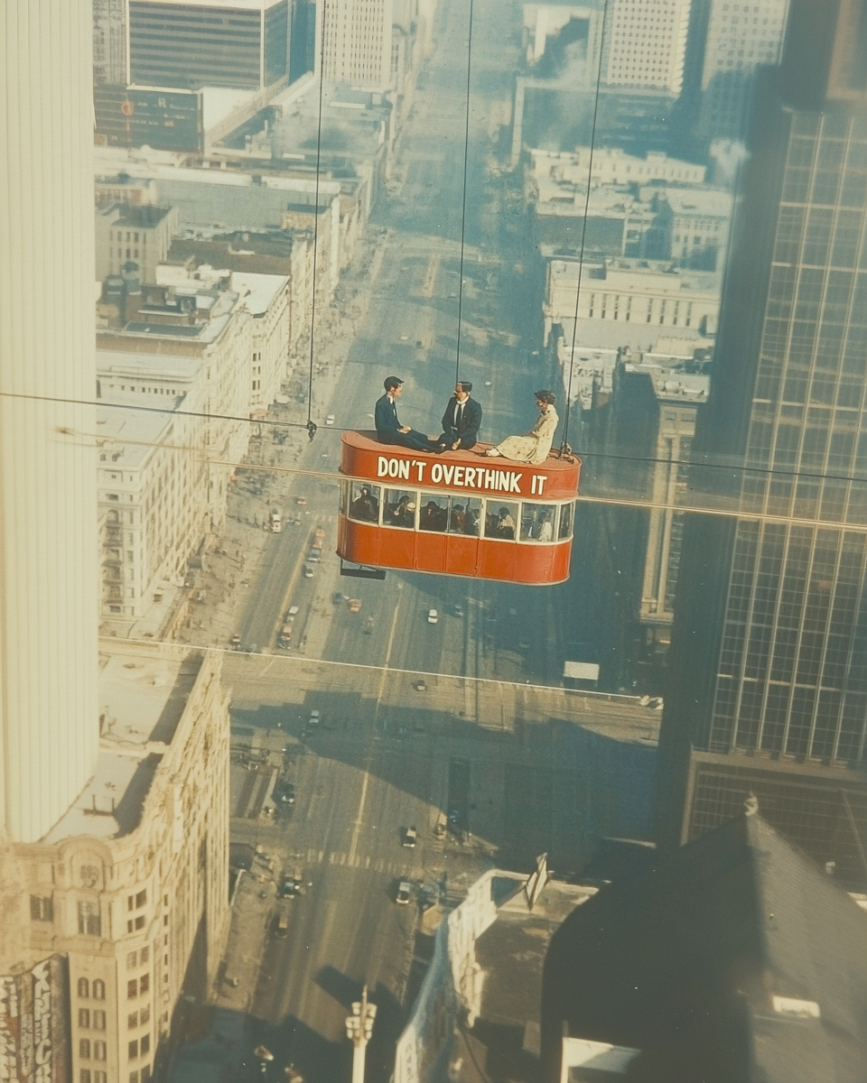 PSA ~ DON'T OVERTHINK IT