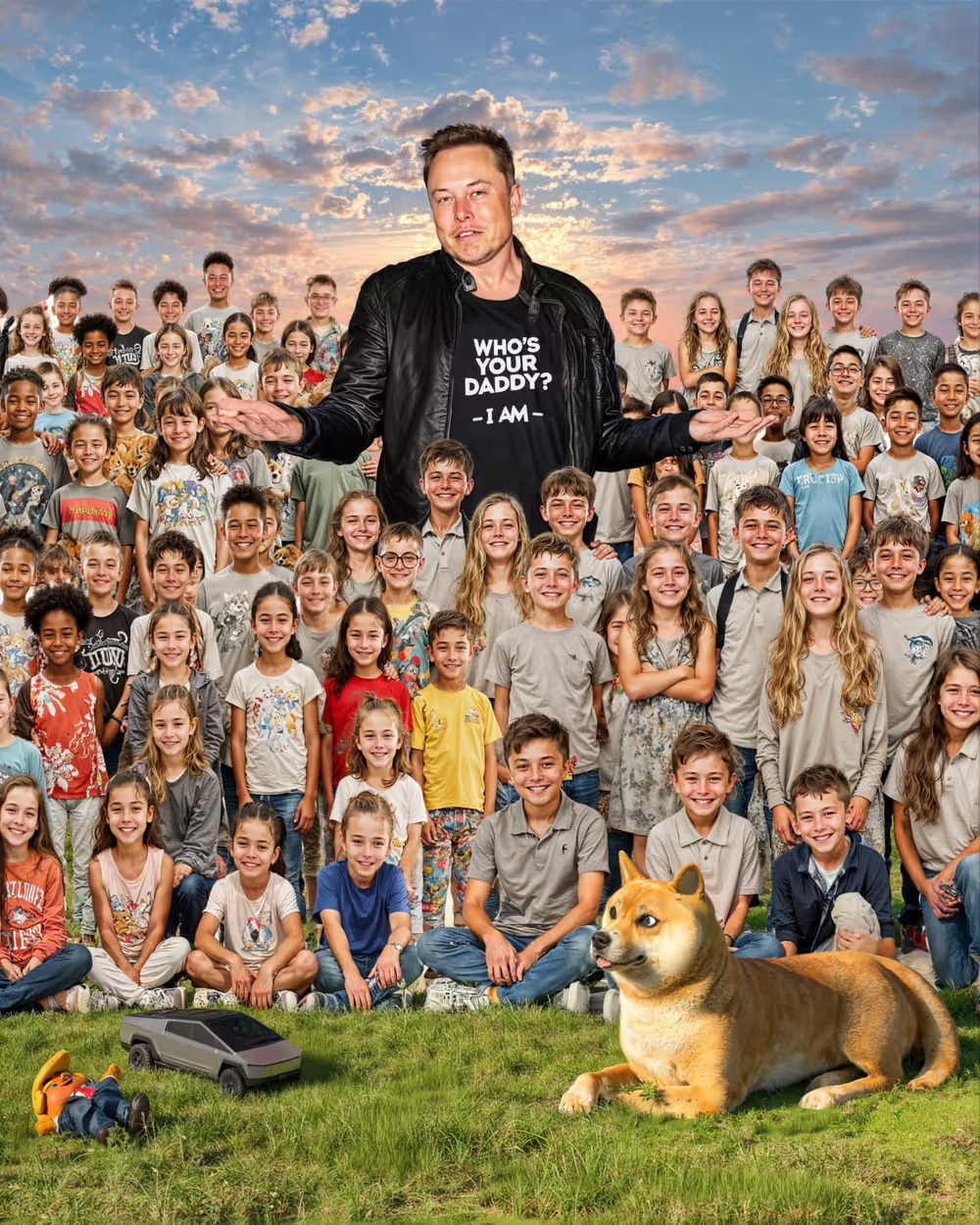 HAPPY FATHER'S DAY ELON!!