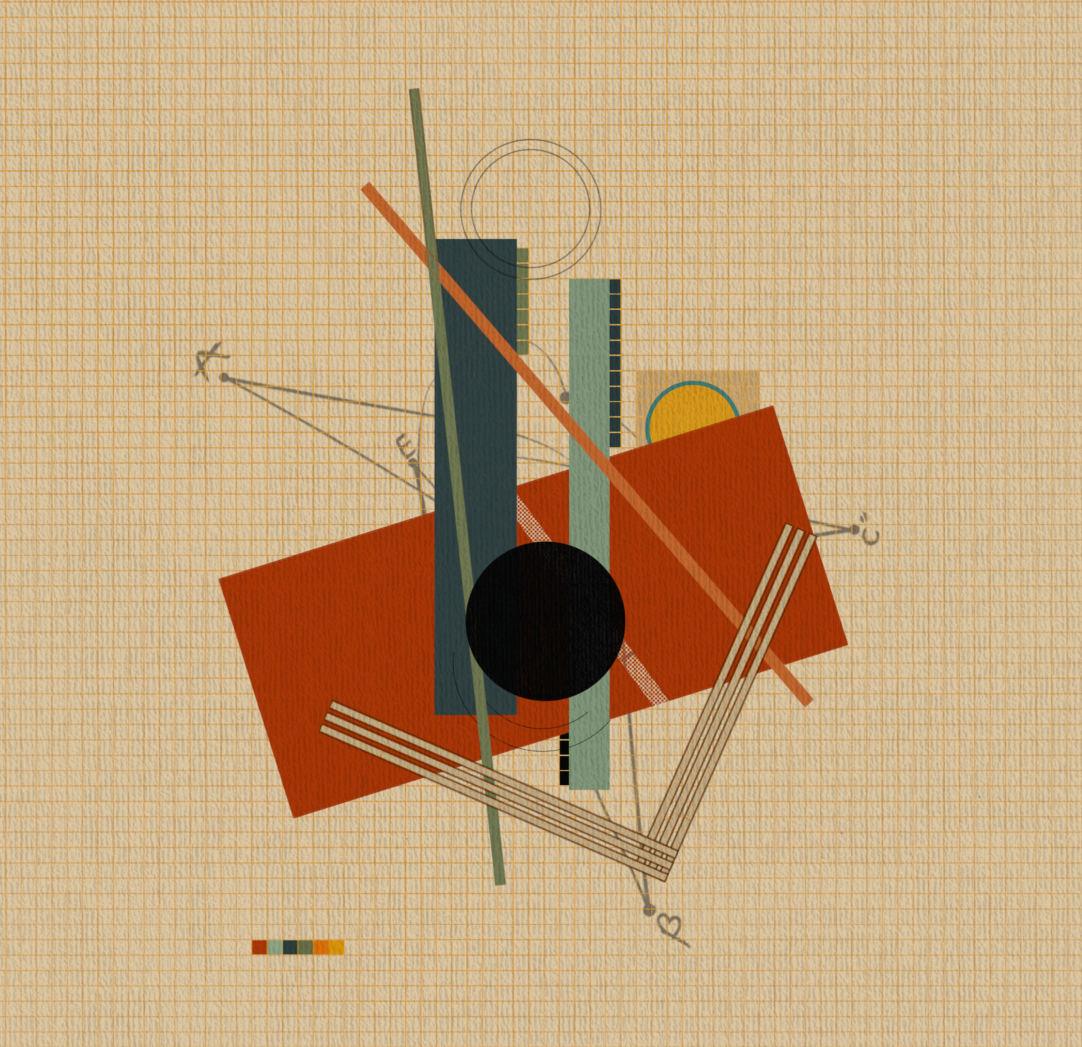 System of two linear equations