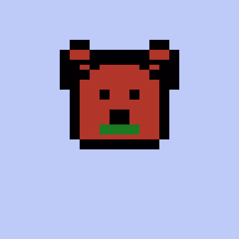 Pixel Bear #39890