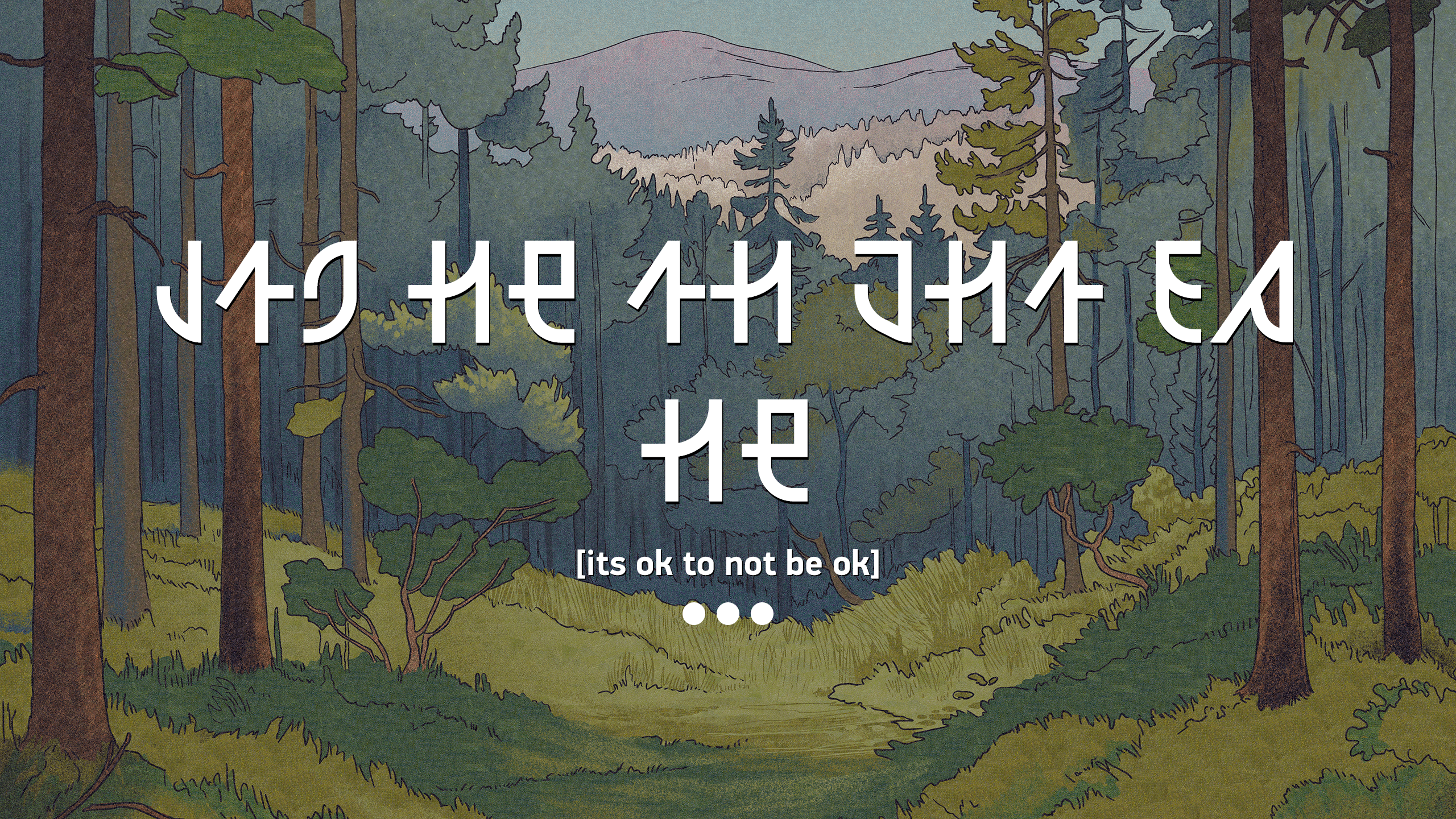 its ok to not be ok