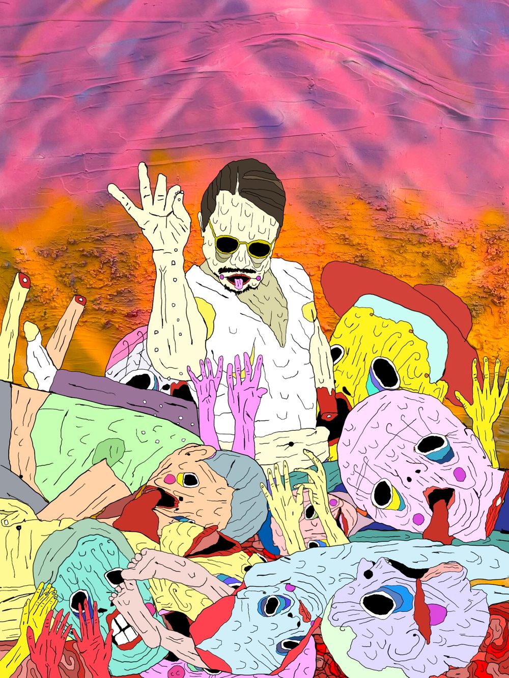 salt bae and his corpse supper