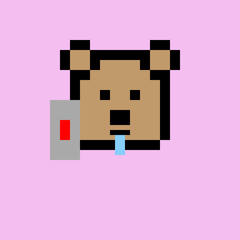 Pixel Bear #67405