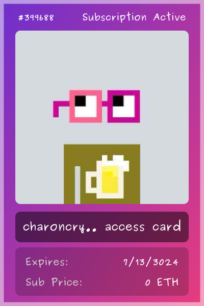 charoncrypto club card
