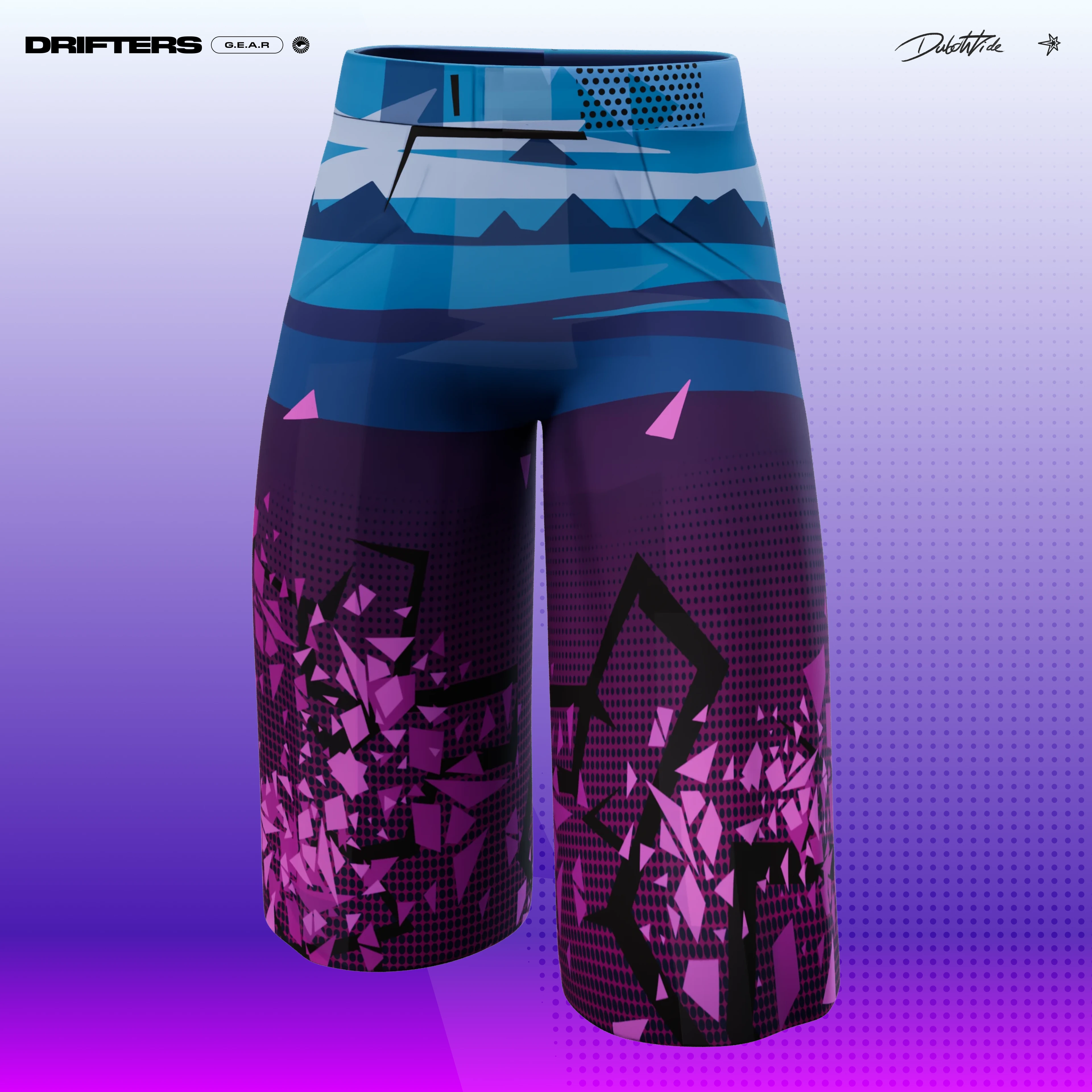 Midnight Breeze Shorts