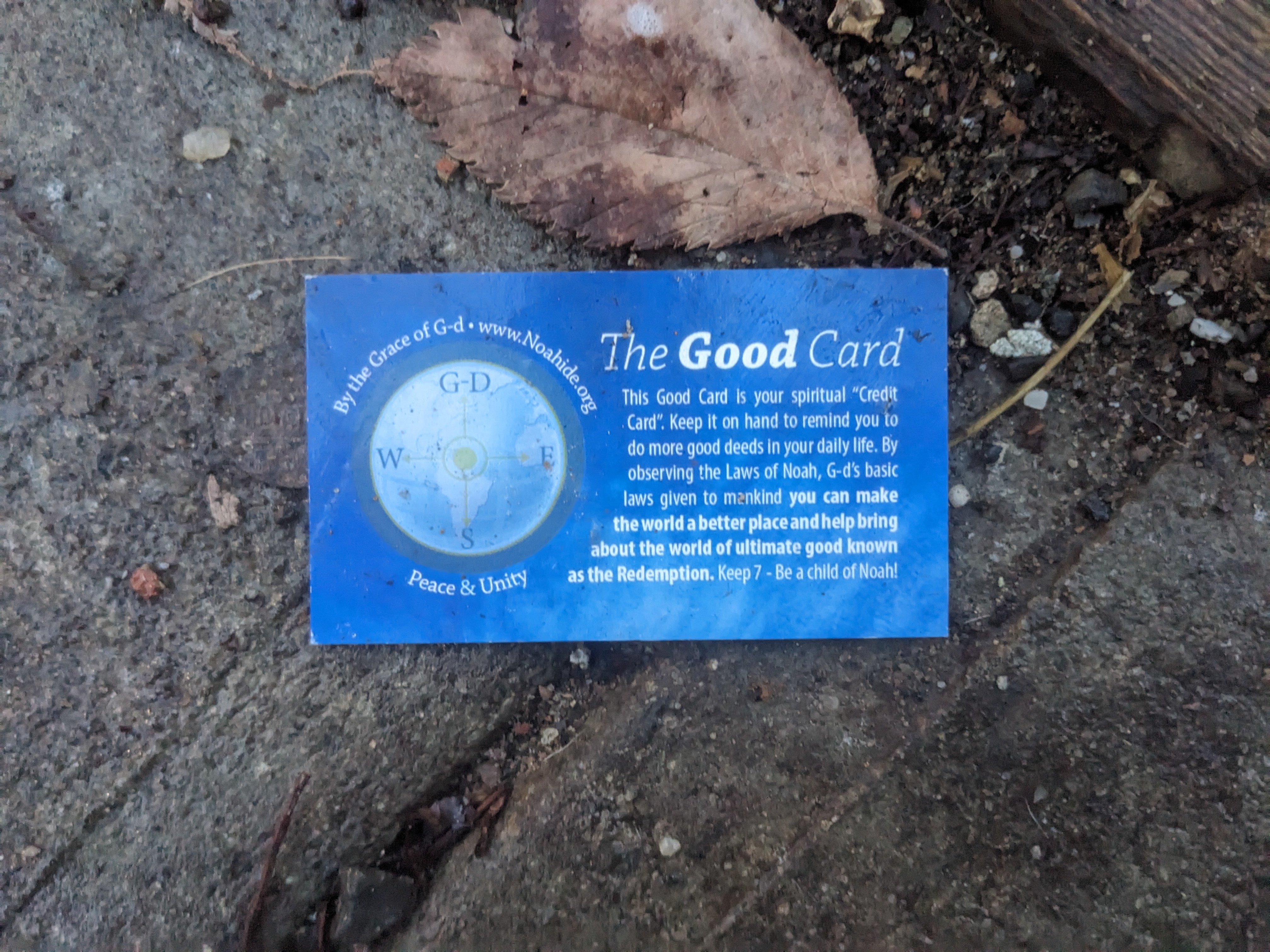 The Good Card