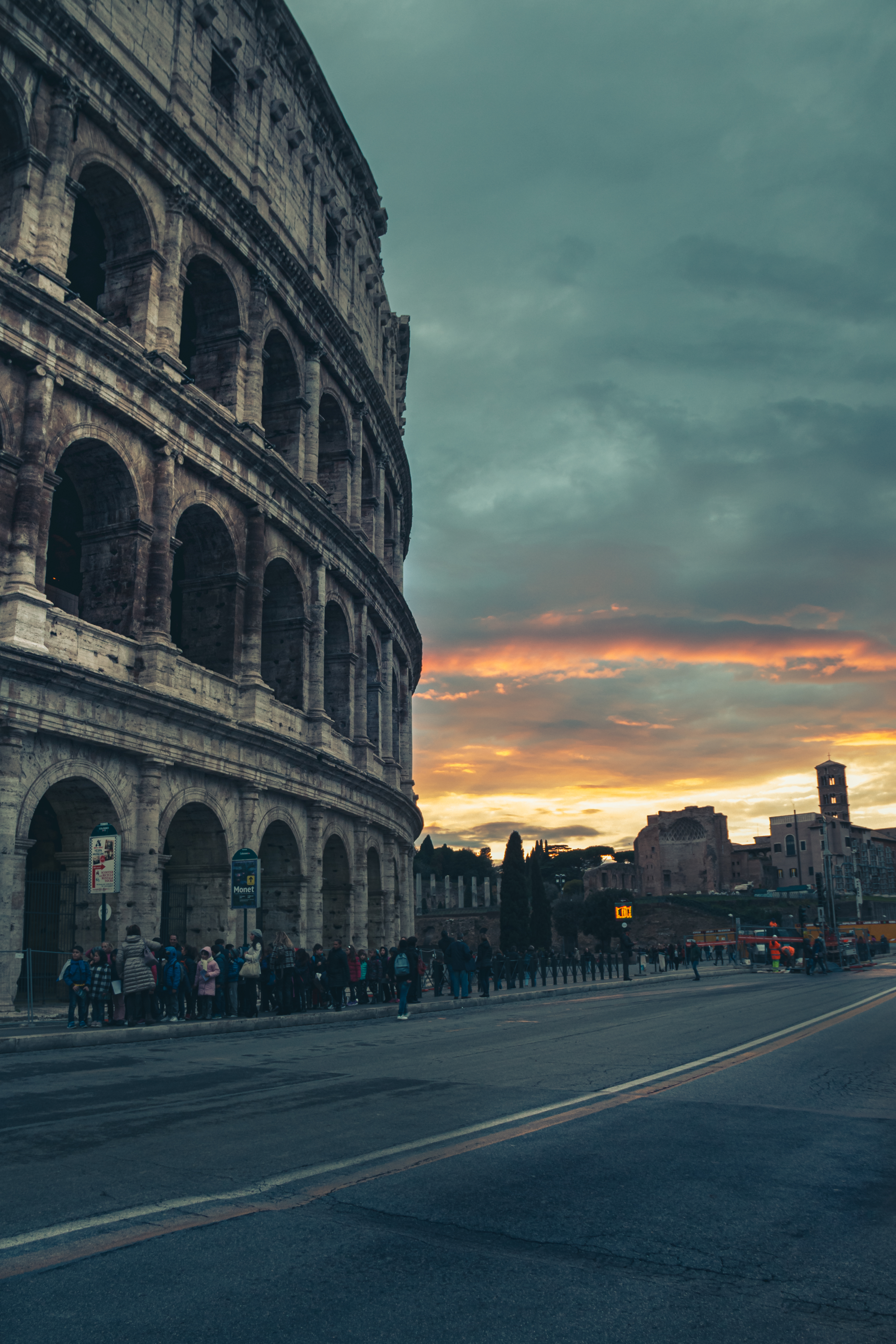 Dusk at the Colosseum #21
