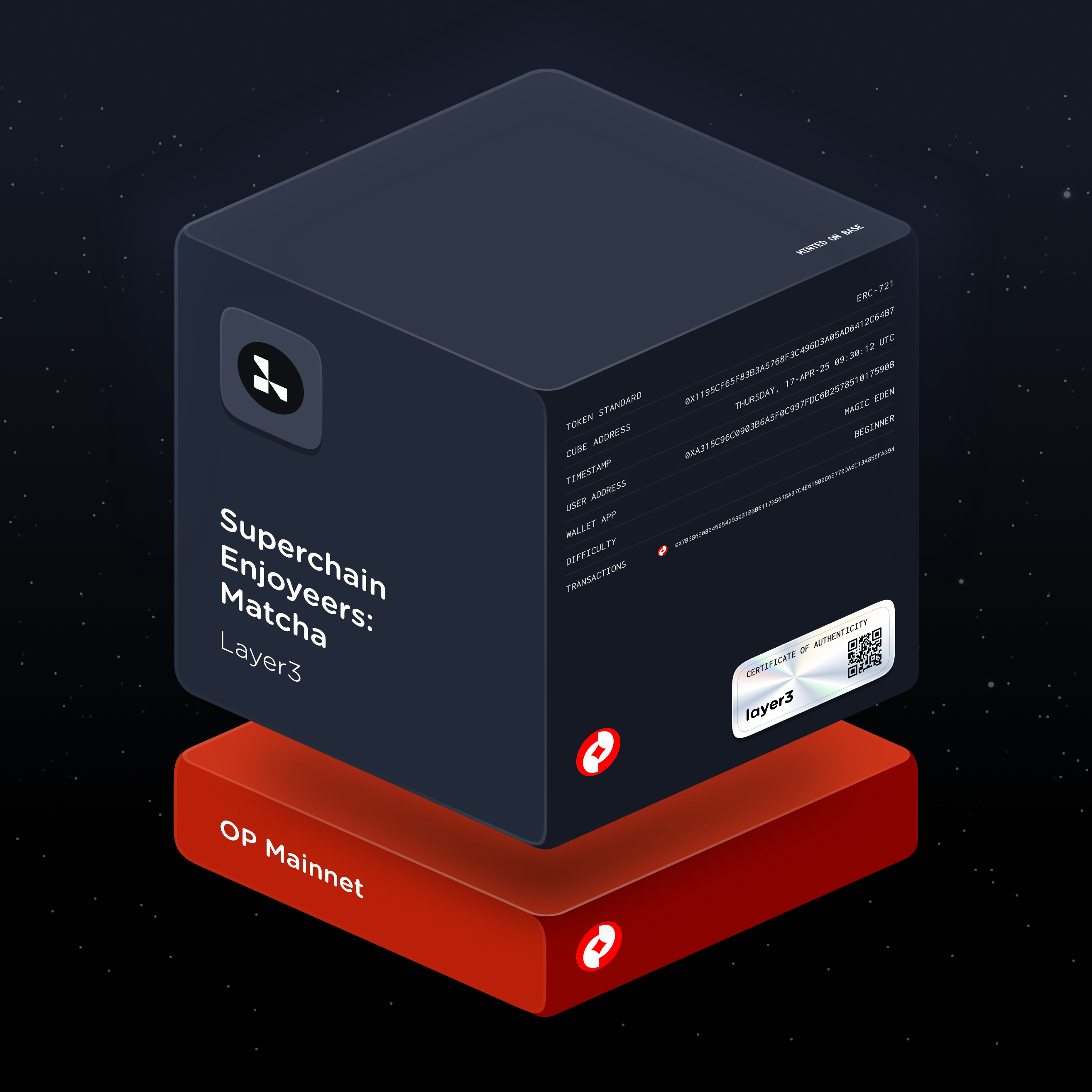 Superchain Enjoyeers: Matcha