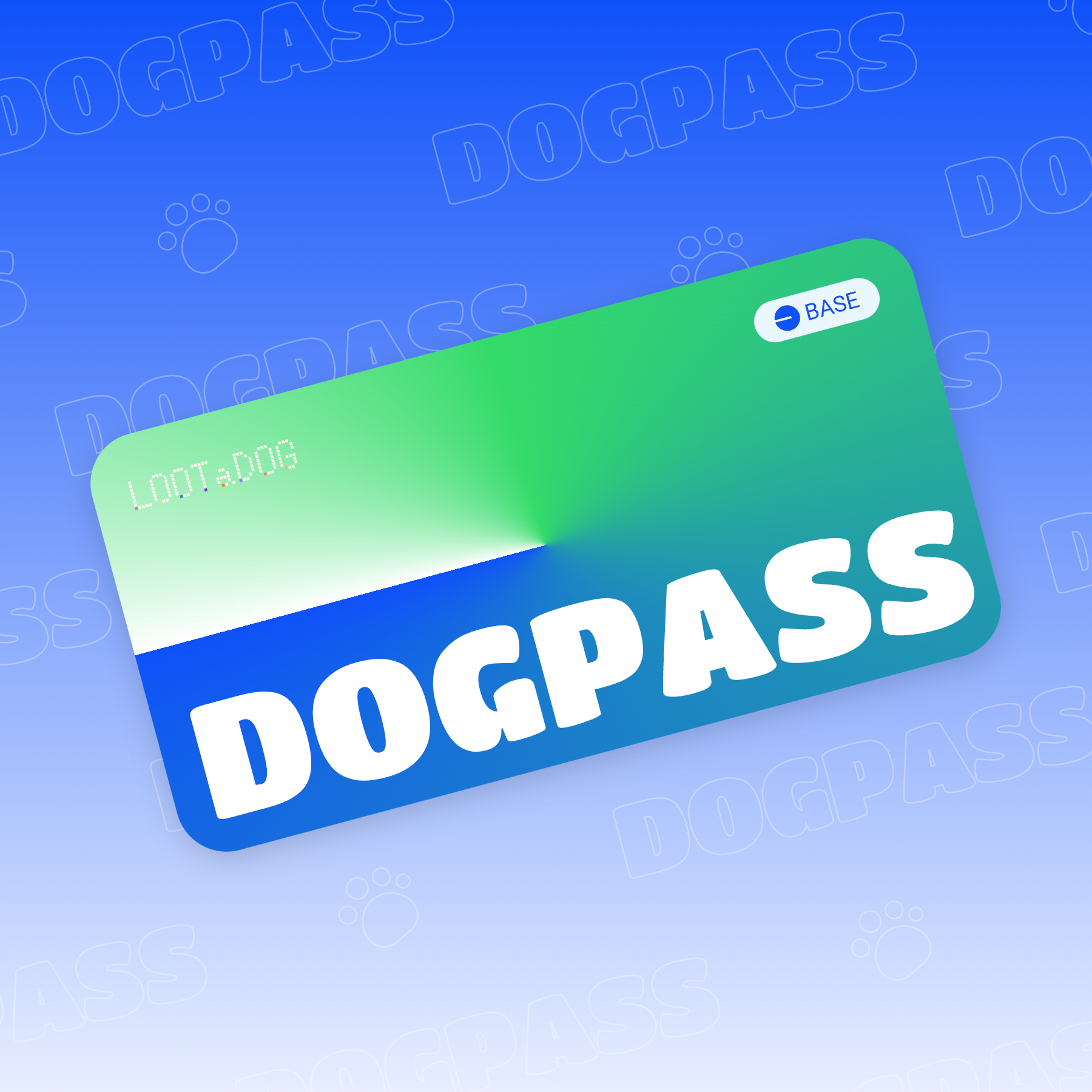 LOOTaDOG DOGPASS - BASE MAINNET NO.3296