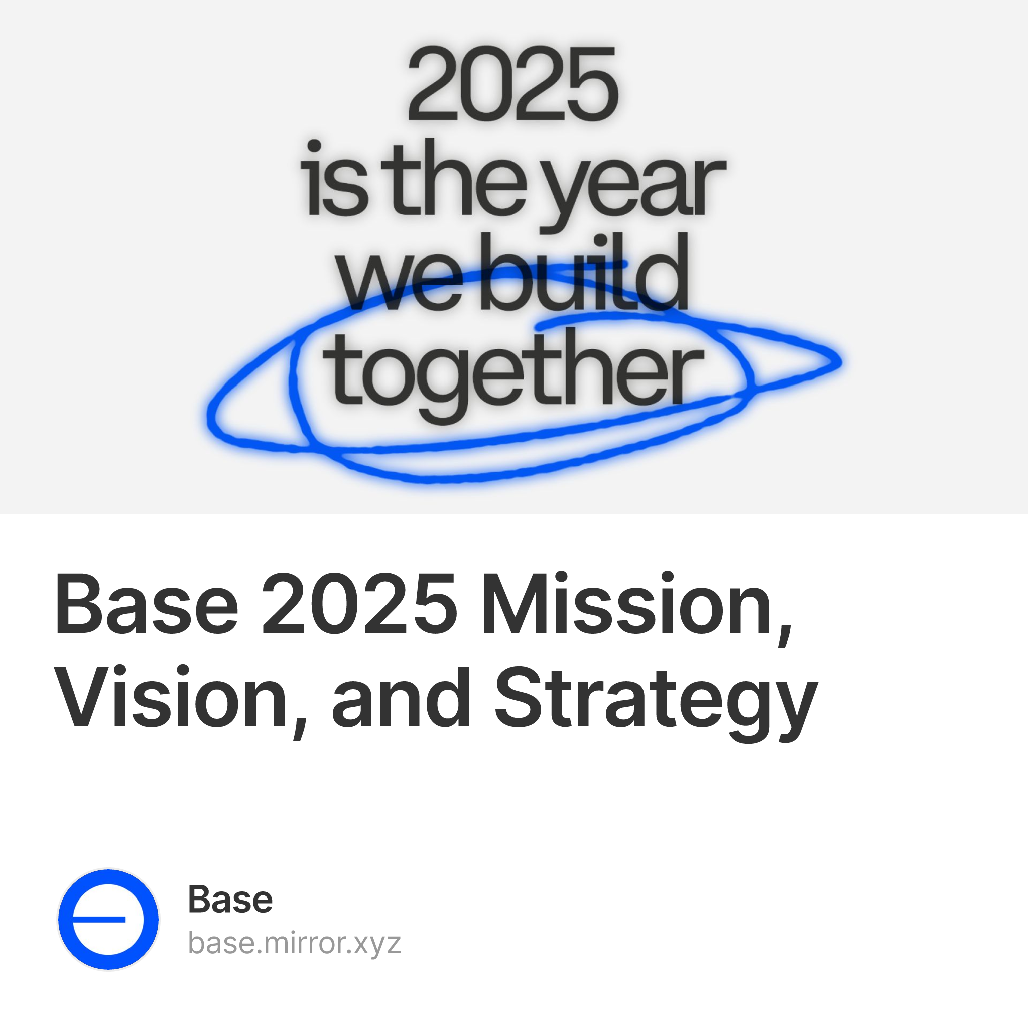 Base 2025 Mission, Vision, and Strategy 432