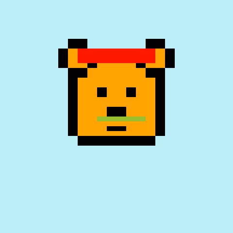 Pixel Bear #22311