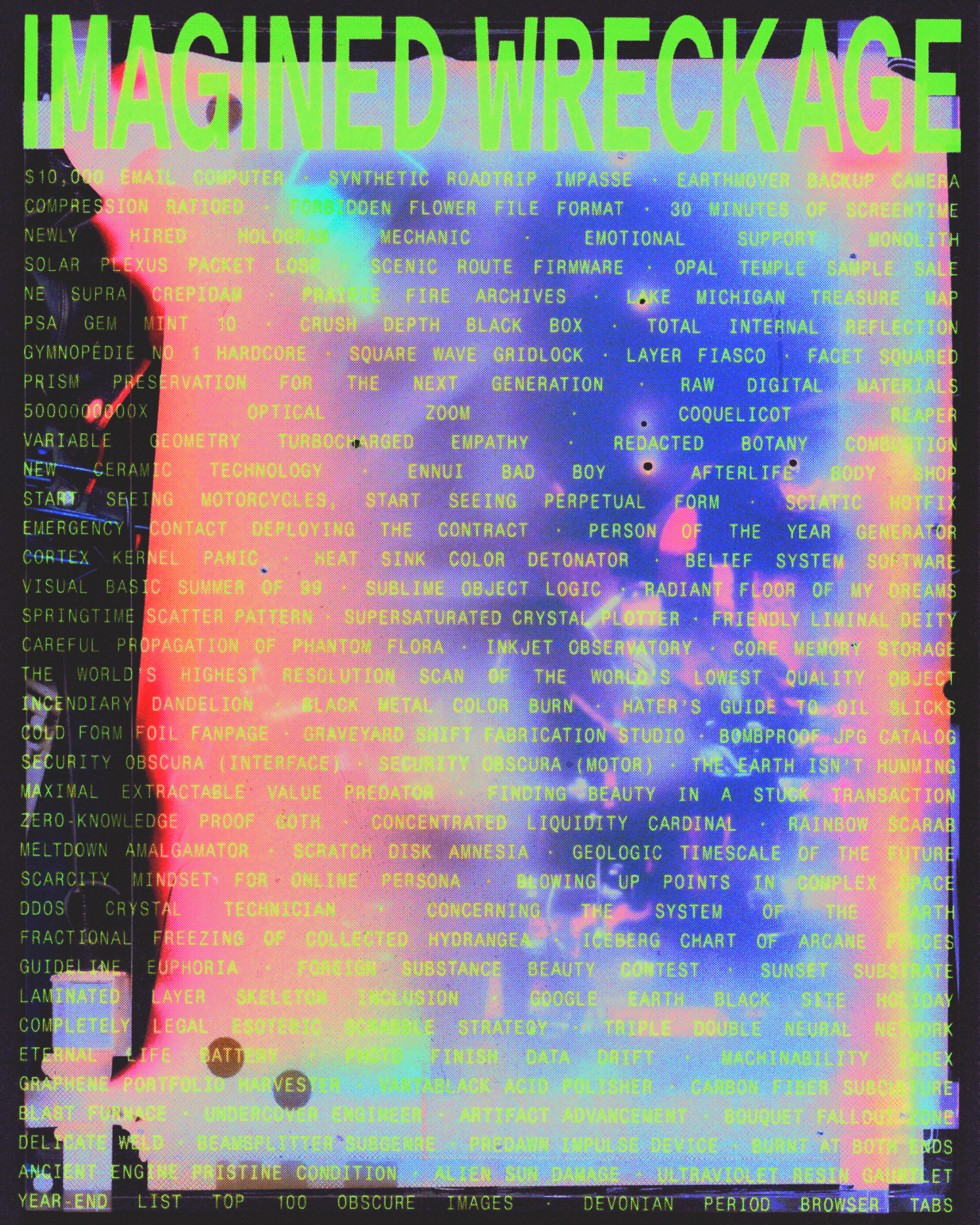 IMAGINED WRECKAGE Collection Poster 𝓡𝓔