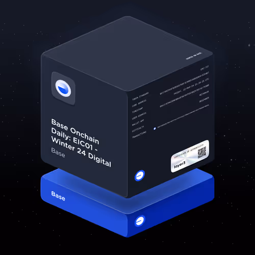 Base Onchain Daily: EIC01 - Winter 24 Digital