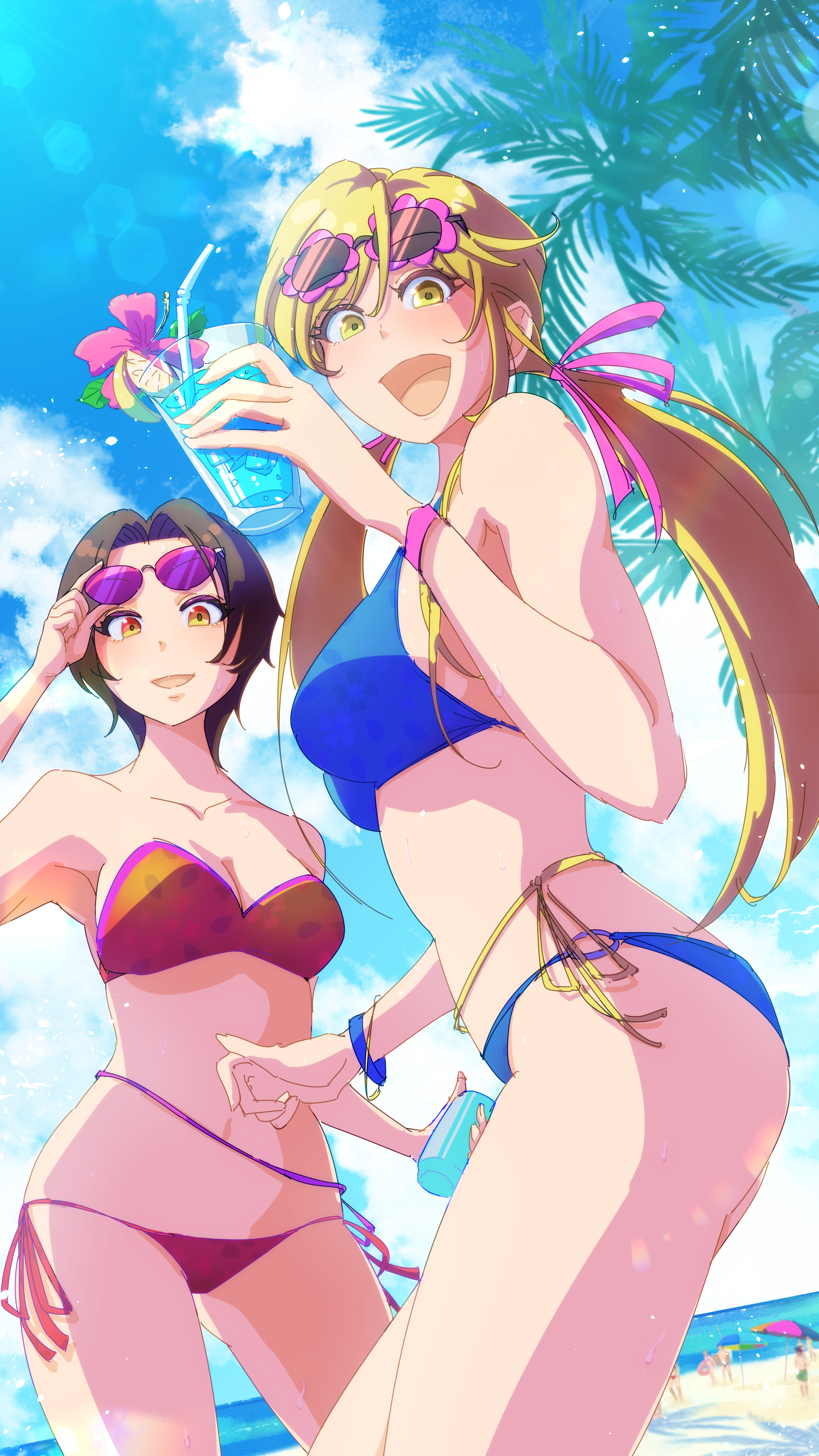  Enjoy the summer beach!