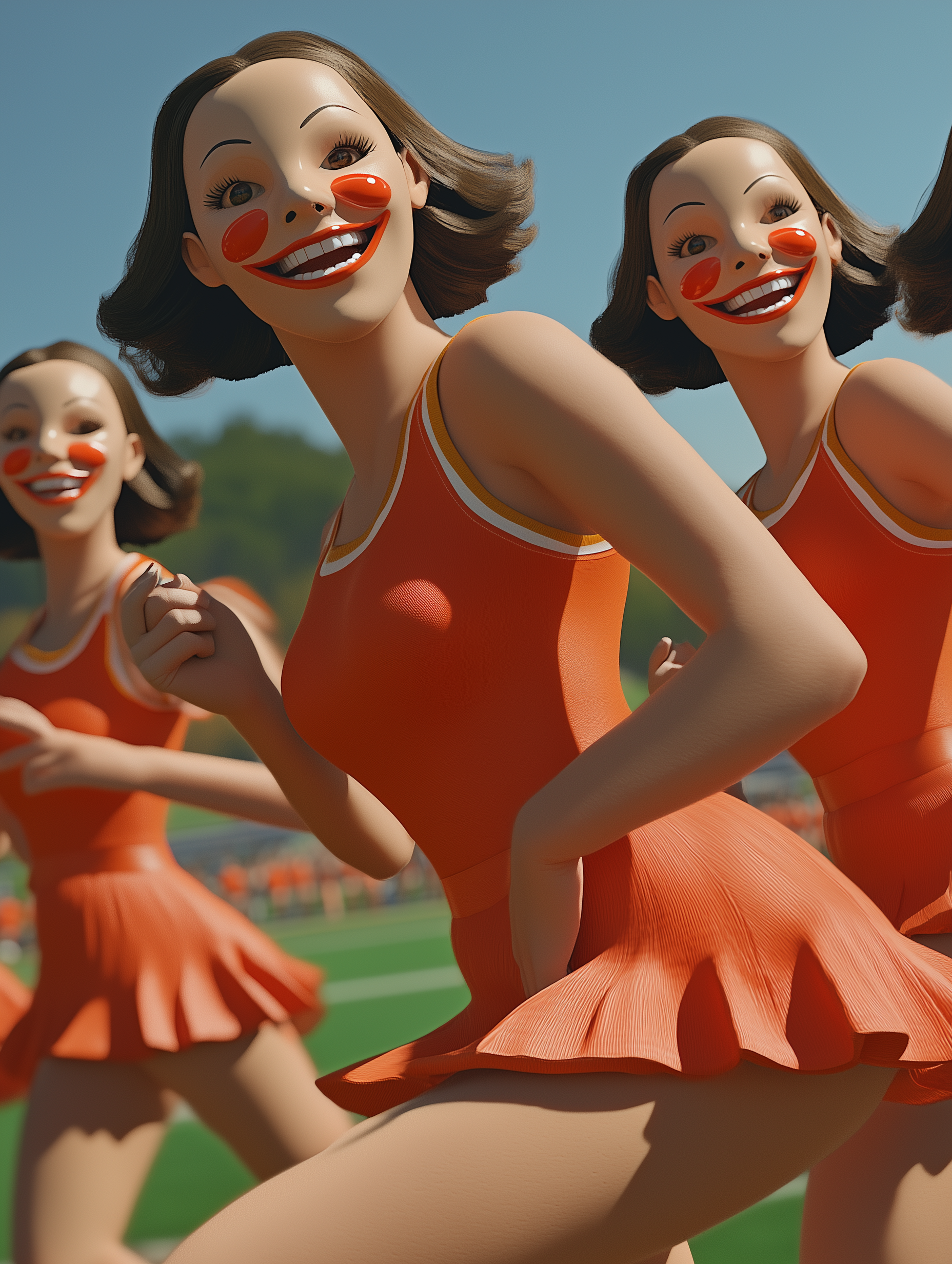 cheer leaders
