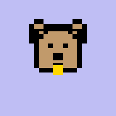 Pixel Bear #12427