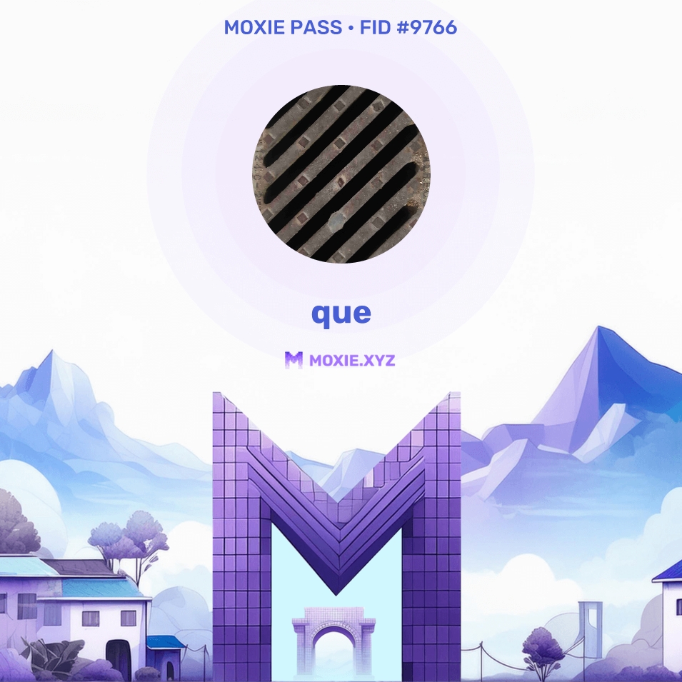 Moxie Pass # 9766