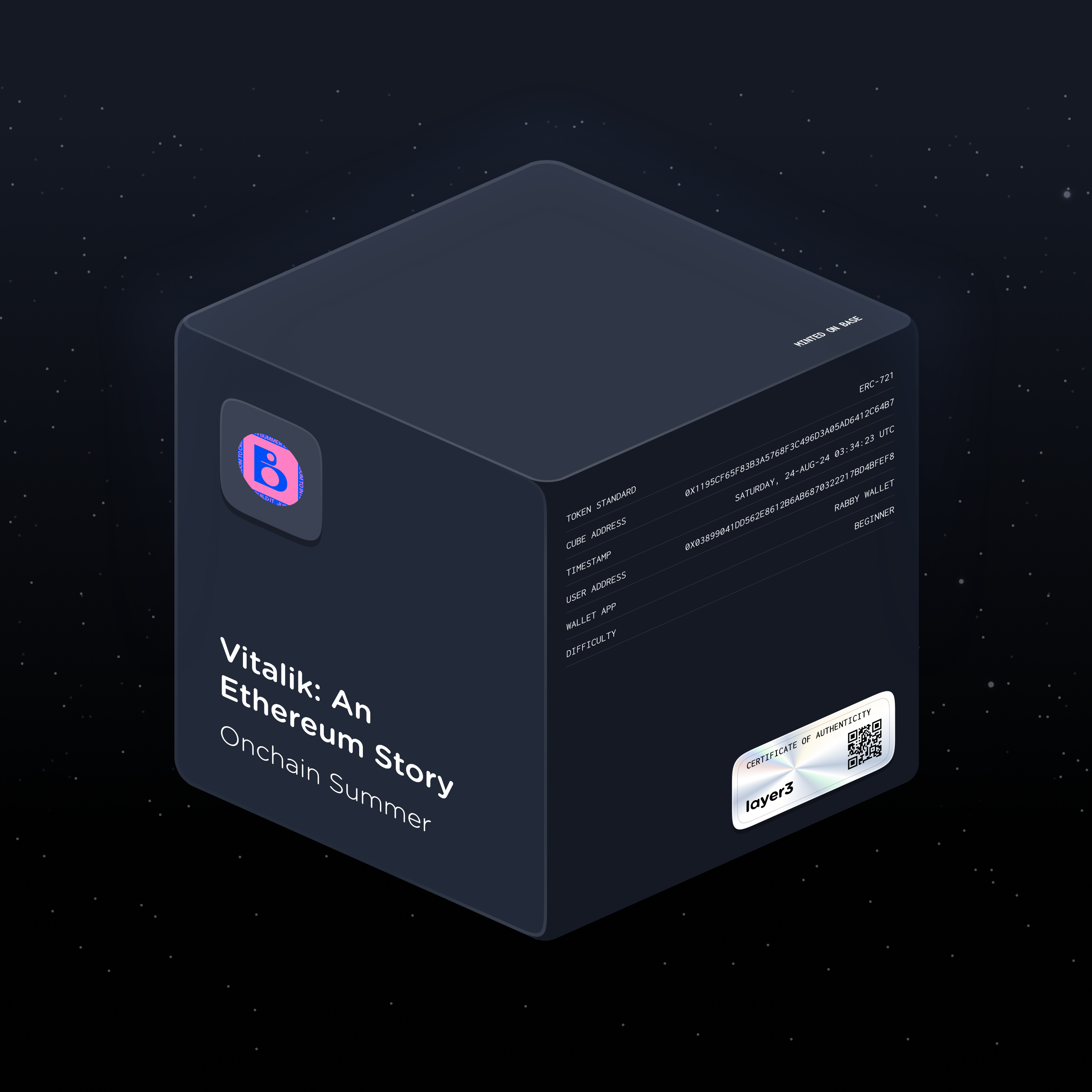 Vitalik: An Ethereum Story