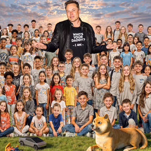 HAPPY FATHER'S DAY ELON!!