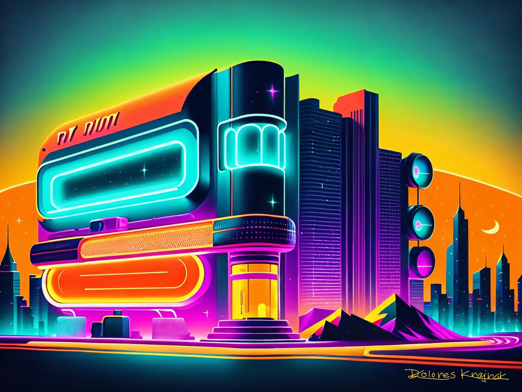 Neon City R 1 #15