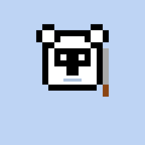 Pixel Bear #25445