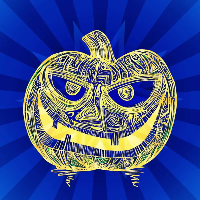 Doodle Pumpkin #1247