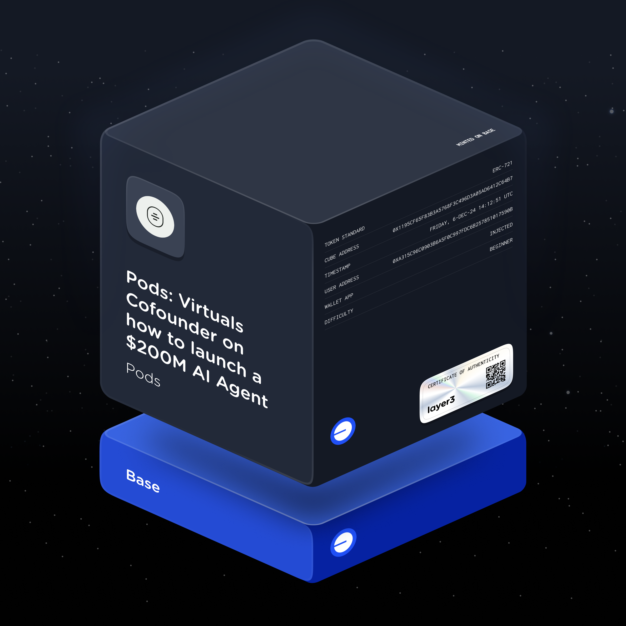 Pods: Virtuals Cofounder on how to launch a $200M AI Agent