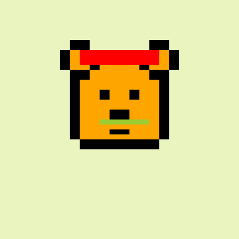 Pixel Bear #11833