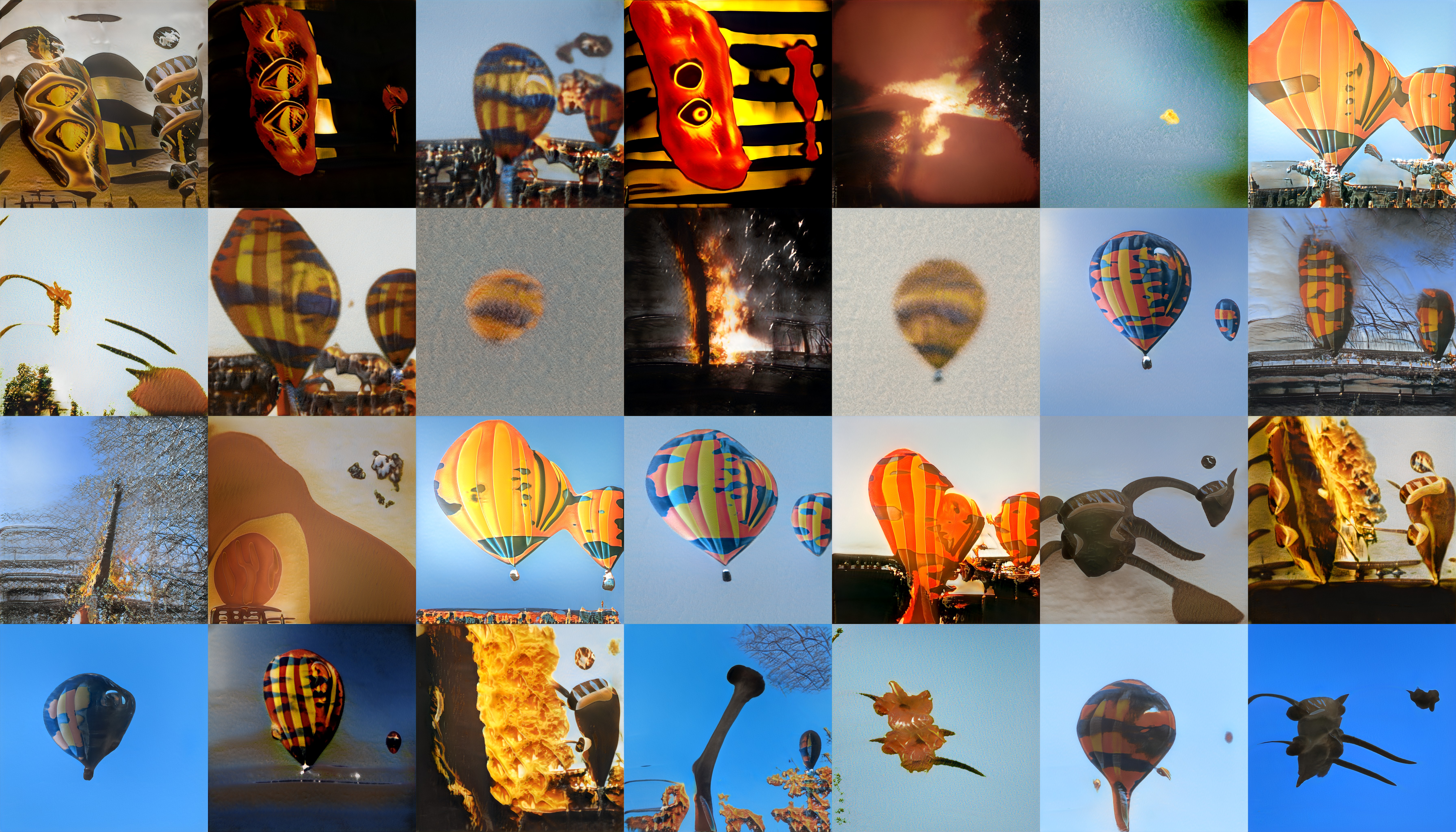 Hot Air Balloon, Bones, Fire Fakes Attempt 6 kimg 160