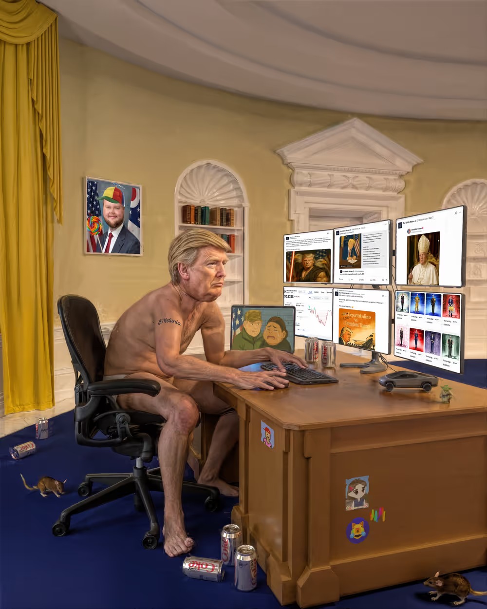 $HITPOSTER IN CHIEF